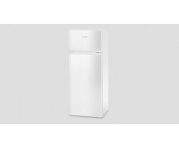 Inventor Ψυγείο Δίπορτο Υ143xΠ54.5xΒ55.5εκ. Λευκό DPC143EW