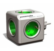 Πολυπριζο PowerCube Green με 5 εξοδους Schuko